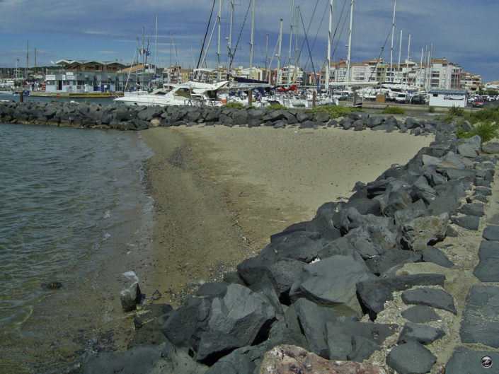 Cap d'Agde - la plus petite plage !
