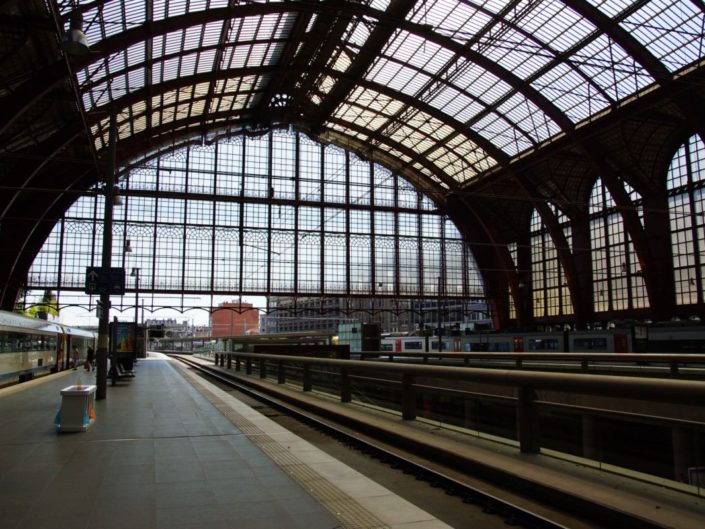 Vue de la Gare d'Ancers-Central