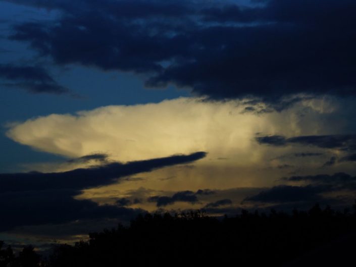 Jeu de couleurs dans le ciel