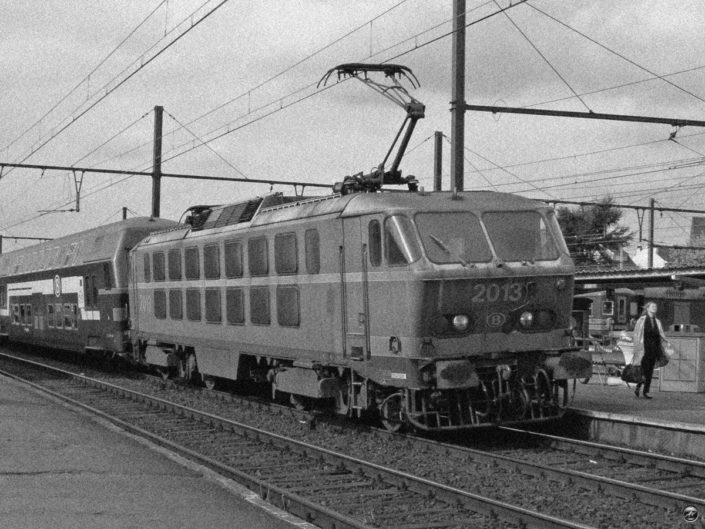 Un locomotive vintage... prête au départ à Ottignies !